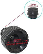 Generic Hose Connector Adapter 1 Pc 3/4"" Extral Threaded 2-Way Manifold, with Valve, with Quick Connector, Garden Irrigation Andricultural Faucet Accessories/Black - Image 4