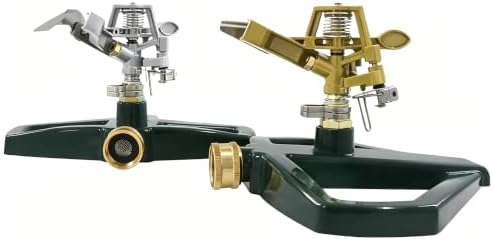Heavy Duty Metal Pulsating Sprinkler Head, 360 Degree Rotating by Unknown