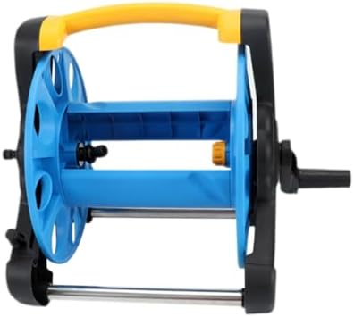 Freestanding Garden Hose Reel Storage Rack, PP Blue, 35m by OFFSCH