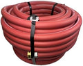 Continental 5/8" x 75' Red Contractor's Rubber Water Hose 200 PSI - Made in U.S.A. by Unknown