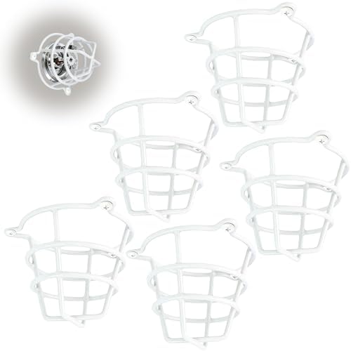 White Sprinkler Head Guard Fits 1/2" & 3/4" Fire Sprinklers by RosyOcean