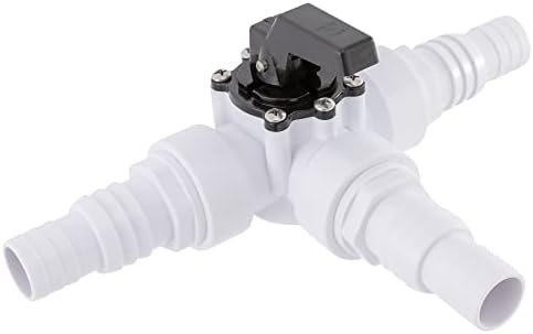 3 Way Diverter Water Valve Abplag1 1/2" Female Universal Combo Hose Adapter with Hose Clamps for Garden Pool Diverter to 1.25" or 1.5" Diameter Hose 3 Way Valve. - Image 2