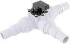 3 Way Diverter Water Valve Abplag1 1/2" Female Universal Combo Hose Adapter with Hose Clamps for Garden Pool Diverter to 1.25" or 1.5" Diameter Hose 3 Way Valve. - Image 2