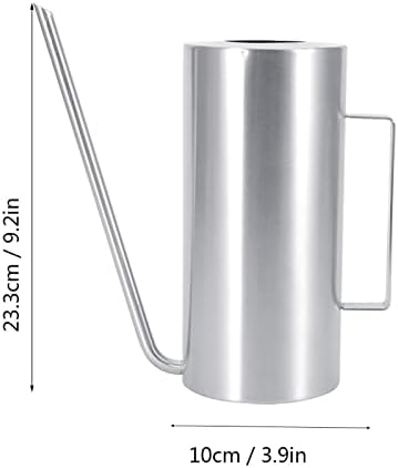 Zopsc Stainless Steel Watering Can with Long Spout, 1.5L - Image 5