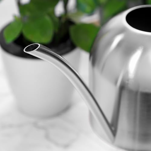 HANABASS 1000ml Stainless Steel Watering Can for Indoor Plants - Image 7