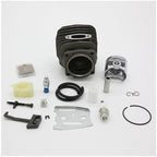 54mm Cylinder Piston Assy Spark Plug Hose Filter Carburettor Repair Set Kit for Hus 288 Chainsaw Garden Power Tools - Image 5