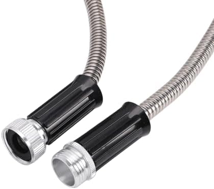 Pssopp Other Watering and Irrigation Supplies 100FT Leak Proof Garden Water Hose Non Expanding Waterhose for Outside Lawn Yard RV Car Wash Men Women Garden Hose with Sprayer, - Image 7