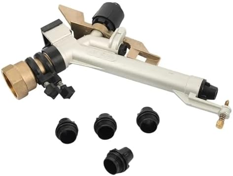 Metal 1.5" Internal Thread Long Watering Distance Sprinkler Rain Gun Garden Greenhouse Park Agriculture Farm Irrigation Nozzles - Image 6