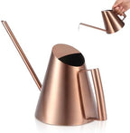 HERCHR Stainless Steel Watering Can, Indoor Watering Can Metal Watering Can for Outdoor and Indoor Plants(1500ml) by HERCHR