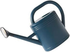 Fabater 8L Large Capacity Plastic Watering Can, Long Spout Plant Watering Can for Garden, Thickened Heavy Duty Outdoor with Shower Head for Precise (Blue) by FABATER