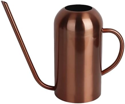 Copper Watering Can Stainless Steel Handle, Indoor Plants Long Spout 50.7 Fl Oz (1500 Ml), Vintage Style Ideal for Flower and Houseplants Arrangements by Unknown