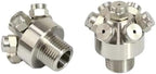 High Pressure 360 Degree 7 Holes Multi-Head Full Cone Spray Rotating Tank Cleaning Nozzle(1l2 Male 7hole 2.0mm) - Image 3