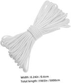 GANAZONO Automatic Watering Cotton Rope for Plants, 50m White Cotton Wick - Image 2