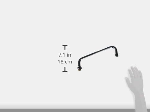 T&S Brass 061X Swing Nozzle, Chrome, 10-Inch - Image 2