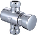 Self-Closing Heavy Duty Shower Valve, Chrome Timed Non Concussive Exposed Shower Valve for Gym Pool Schools Brass Construction by Unknown