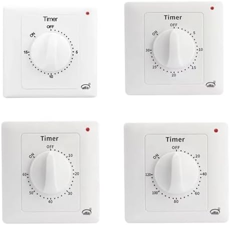 1PCS Water Pump Timer Switch Socket Household Power Control Mechanical 120 Minutes Countdown Turn Off Automatically Power Off(60 Minutes) - Image 5