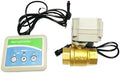 Intelligent water leak detector shut off electric valve automatically drived, used for DN20, 3/4" Pipe line(NPT thread) by Unknown