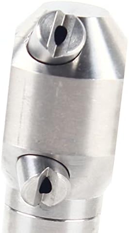 1" Cleaning Nozzle, 360° Rotating Spray Nozzle, 303 Stainless Steel Washing Nozzle, 50L/Min Flow High Pressure Continuous Rotary Washer Nozzle for Barrel Tank Cleaning - Image 3