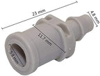 Hose Connector Barb Connector for Mist Spray Nozzle Agriculture Greenhouse Drip Irrigation Fittings 4/7 Mm Hose Connector 200 Pcs (Color : 5 mm Interface, Diameter : 1/4'') - Image 3