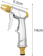 Metal Brass Nozzle High Pressure Spray Gun Garden Hose Pipe Water for Lawn Wash Sprinkler Sprayer Adjustable Tool(Water gun 2PCS) - Image 5