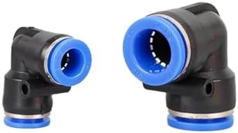100Pcs Pneumatic fitting PV pipe gas connectors direct thrust 4 to 12mm plastic hose quick couplings(PV-12) - Image 6
