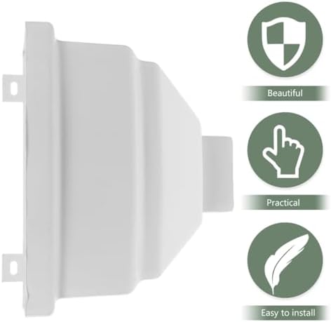 MAGICLULU PVC Curved Rainwater Diverter for Downspout Gutter Villa - Image 7