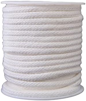 1pcs Self Watering Wick Cord, for Planter Pot DIY Automatic Slow Release Wicking Device Irrigation System 5-100m (Size : Length 50m(Dia 8mm)) by Unknown