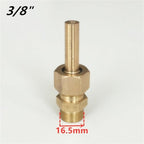 5pcs 1/8" 1/4" 3/8" 1/2" 3/4" copper/brass adjustable fountain Jet nozzles(3l8) - Image 2