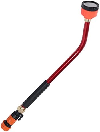 Adjustable Water Sprayer Wand Durable High Rise Stick Sprinkler Aluminum Alloy Plastic Plant Watering Wand for Garden Yard Farm (60CM) - Image 3