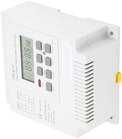 Smart Digital Programmable Timer Switch Three Phase 380V Weekly Time Relay 17 On Off Settings High Power 4KW for Industrial Equipment Water Pumps Commercial Lighting Systems - Image 2