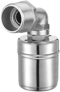 1/2 3/4 1Inch Ball Valve Automatic Water Level Control 304 Stainless Steel Auto Shut Off Float for Water Tank(1",Side Water Inlet) by Unknown