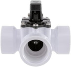 3 Way Diverter Water Valve Abplag1 1/2" Female Universal Combo Hose Adapter with Hose Clamps for Garden Pool Diverter to 1.25" or 1.5" Diameter Hose 3 Way Valve. - Image 4