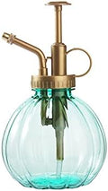 SUNESA Watering Can Plant Mister Spray Watering Can 350ML Vintage Flower Watering Can with Pump Plant Hand Press Spray Bottle Plant Mister - Clear Glass Spout Water Can (Color : White) by Unknown
