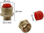 Garden Lawn Sprinkler Irrigation System M14*1.5MM Adjustable Ring Atomizing Nozzle 1/2 Inch External Thread Filter Garden Agricultural Irrigation Mist Cooling Nozzle (Color : 7 Nozzle and fi - Image 4
