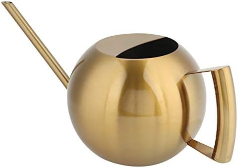WALFRONT Stainless Steel Watering Can Long Spout 1L Capacity Ergonomic - Image 7