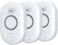 Water Leak Detector Sensor Alarm: Home Water Flooding Monitor Smart Sink Overflow Monitoring Adjustable Wet Moisture Alert Pipe Leakage Drip Detection Warning for Basement Floor (3 Sensor) by METAK