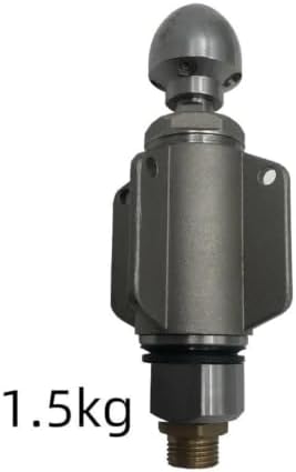360° Rotating Drain Cleaning Nozzle, Stainless Steel High Pressure Water Jet for Pipe & Sewer(3l4 100LPM) - Image 3
