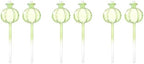 balacoo 6pcs Hanging Pots for Plants Outdoor Self Watering Planter Insert Solar-Powered Plant Watering Device Practical Globe by balacoo