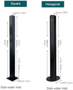 Floor Mounted Faucet Outdoor Water Pipe Vertical Fountain Irrigation Column,Freestanding Outdoor Water Column - Antifreeze Faucet Dispenser, Durable Garden Hydrant Fountain, Floor Mount Tap - Image 2