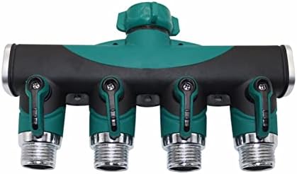 Hose Connector Adapter 1 Set Of Water Kits 3/4 Inch Standard Thread Straight Y 4 Way Connector Garden Irrigation System Accessories (Color : 4 Way Connector) - Image 7
