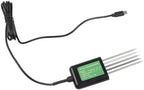 USB Soil Sensor 7-in-1 for Android, IP68 Waterproof PH/EC/NPK Temperature Humidity Meter with Epoxy Resin Probe for Agriculture and Research by Unknown