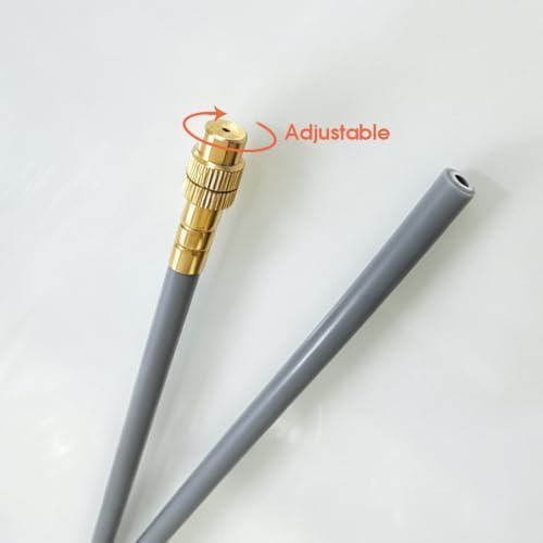 20PCS Garden 1/4Inch Bendable Mist Nozzle,Length- 19.6Inch Copper Sprinkler - Image 4