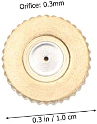 BESPORTBLE 60pcs Brass Misting Nozzle for Low Pressure Hose Sprayer Leak Atomizing Nozzles for Watering Irrigation and Outdoor Use - Image 5