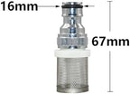 Pressure Washer, Stainless Steel Hose Barb Filter 5 Pcs 6-19mm Pump Drip Irrigation Industrial Fuel Gas(E) - Image 7