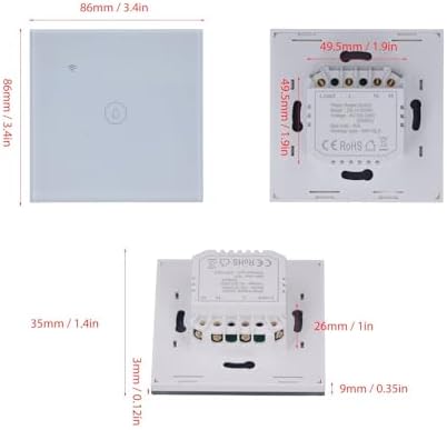 High Power Smart WiFi Switch 40A Remote Control Timer AC100-240V 2.4GHz for Tuya Water Heater Pump Air Conditioner Fountain - Image 2