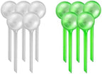 Plant Watering Globes Automatic Plant Watering Bulbs House Garden Water Can Spike Flower Houseplant Device Drip Irrigation System(10 PCS L Mixed Color) by Unknown
