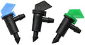 Garden Lawn Sprinkler Irrigation System Garden 4L 8L 16L Dripper Agricultural Lawn Drip Irrigation Dripper Nursery Vegetable Watering Tree Water Spike 10 Pieces (Color : Black) by Lrjskwzc