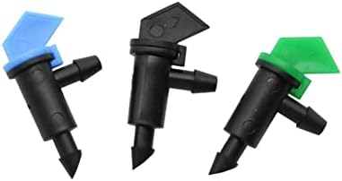 Garden Lawn Sprinkler Irrigation System Garden 4L 8L 16L Dripper Agricultural Lawn Drip Irrigation Dripper Nursery Vegetable Watering Tree Water Spike 10 Pieces (Color : Black) by Lrjskwzc