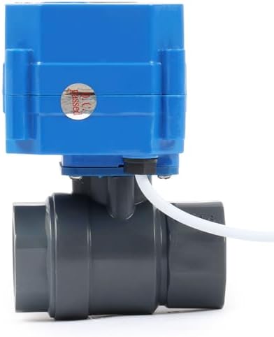 U.S. Solid 3/4 in UPVC Motorized Ball Valve, AC 110 V, 2-Wire Auto Return, Normally Closed, Standard Port 17 mm Bore, IP65 - Image 3