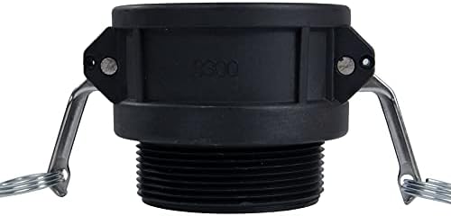 2 pcs Poly cam lock fittings (3" Part B) Cam & Groove Hose Fitting, Male Aadapter x Female NPT Thread Polypropylene Camlock Fittings (3") - Image 3